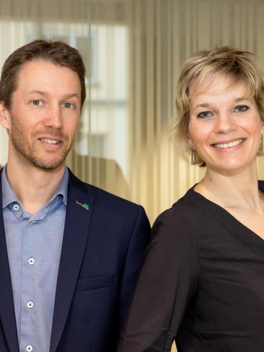 Picture of Pieter Haine and Astrid Dutré together